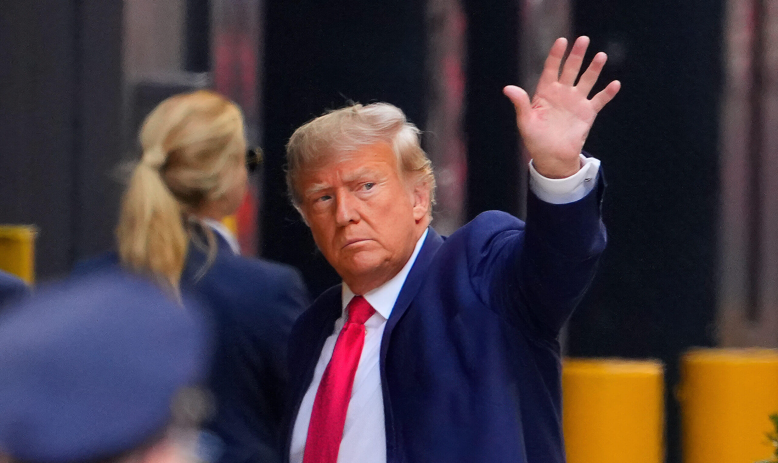 Morning Greatness: Trump Arrives at Trump Tower Ahead of Arraignment