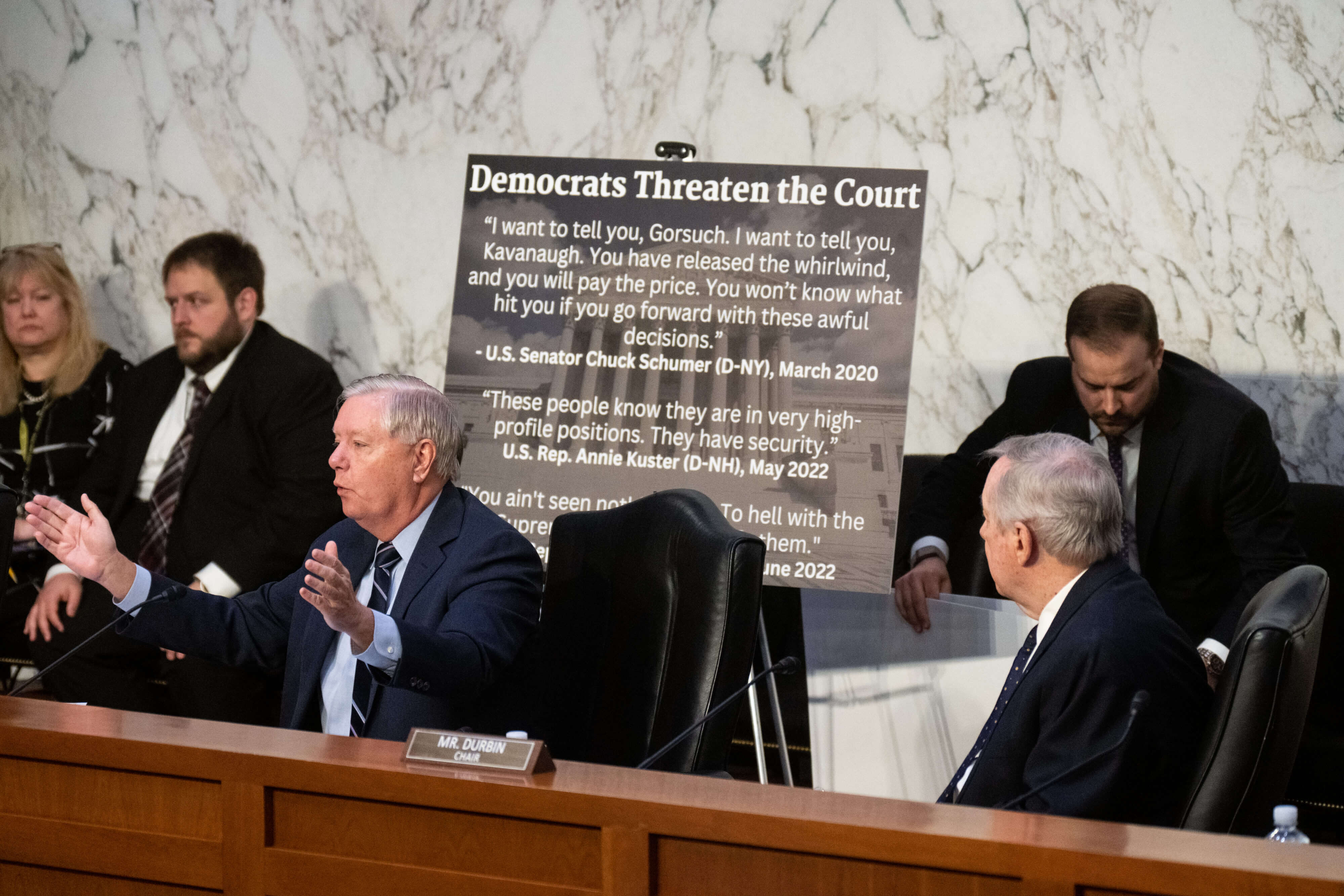 During Fiery Hearing, GOP Senators Blast Democrats’ ‘Unseemly Efforts’ to Delegitimize Supreme Court › American Greatness