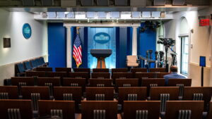 The Current White House Press Room Seating Chart and Why It Has to Go